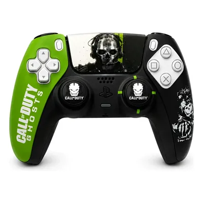 Capa Para Controle Ps5 + Par De Grip´s + Skin Para Touch Pad - Edição Limitada - Totalmente Compatível Com Controles Ps5