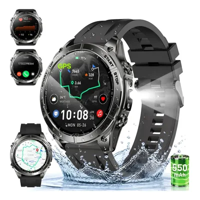 Relógio Inteligente Smartwatch Gps 5atm Amoled Mapas Offline