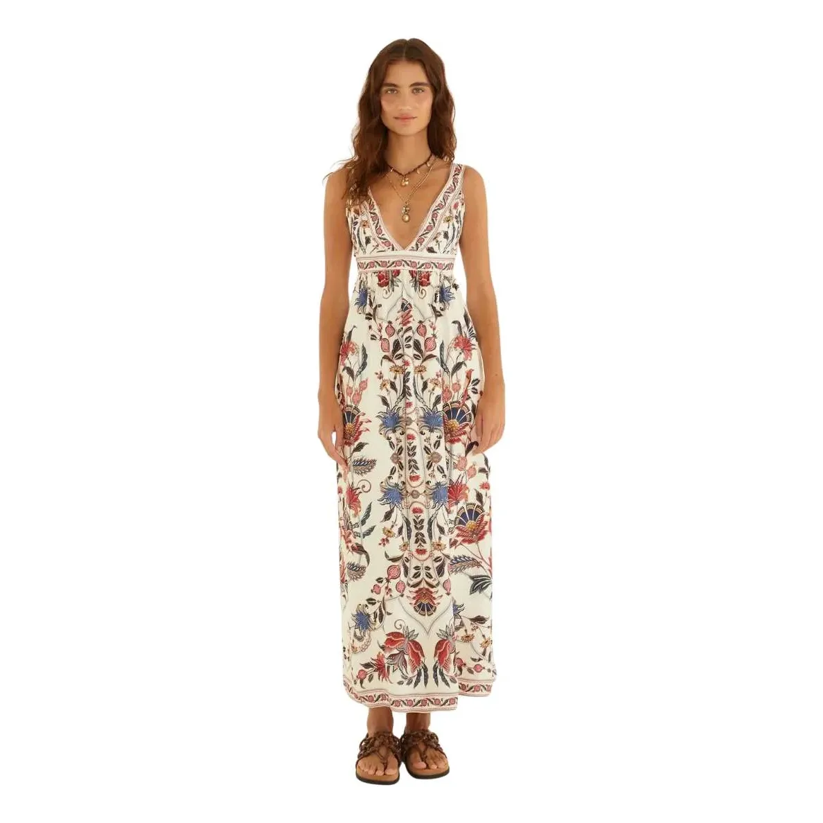 Vestido Cropped Farm Rio Bohoflor