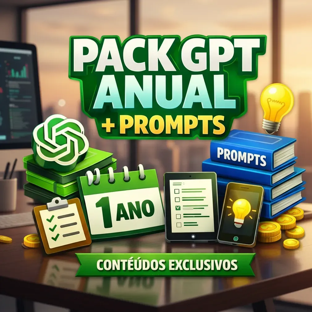 Pack Chat Anual - Chat Gpt Plus - 1 Ano - Privado