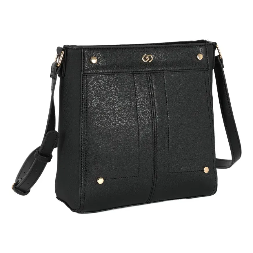 Bolsa Sintetica Logo Metal Gash Pu Bs72876
