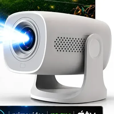 8k Projetor Smart Aliron Hy350 Max Android 14 1080p Nativo