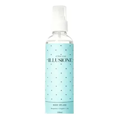 Body Splash Illusione 200ml Frescor Cítrico E Refrescante
