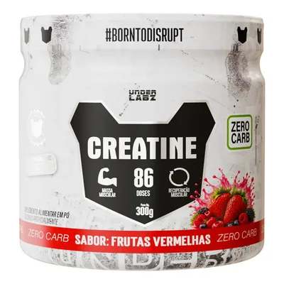 Creatina Born To Disrupt 100% Pura Under Labz Zero Carb 300g