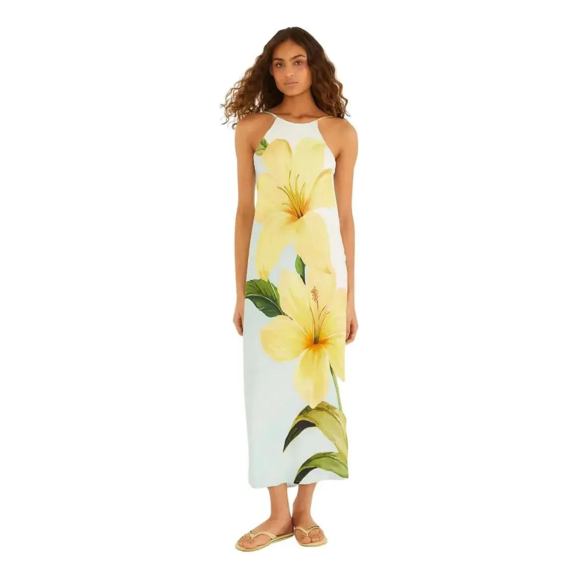 Vestido Longo Farm Rio Floral Samanta