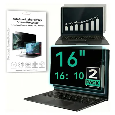 Película De Privacidade Notebook 16 16:10 Kit 2 Anti Reflexo