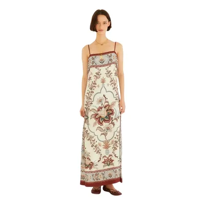 Vestido Longo Farm Rio Pala Jardim Majestoso