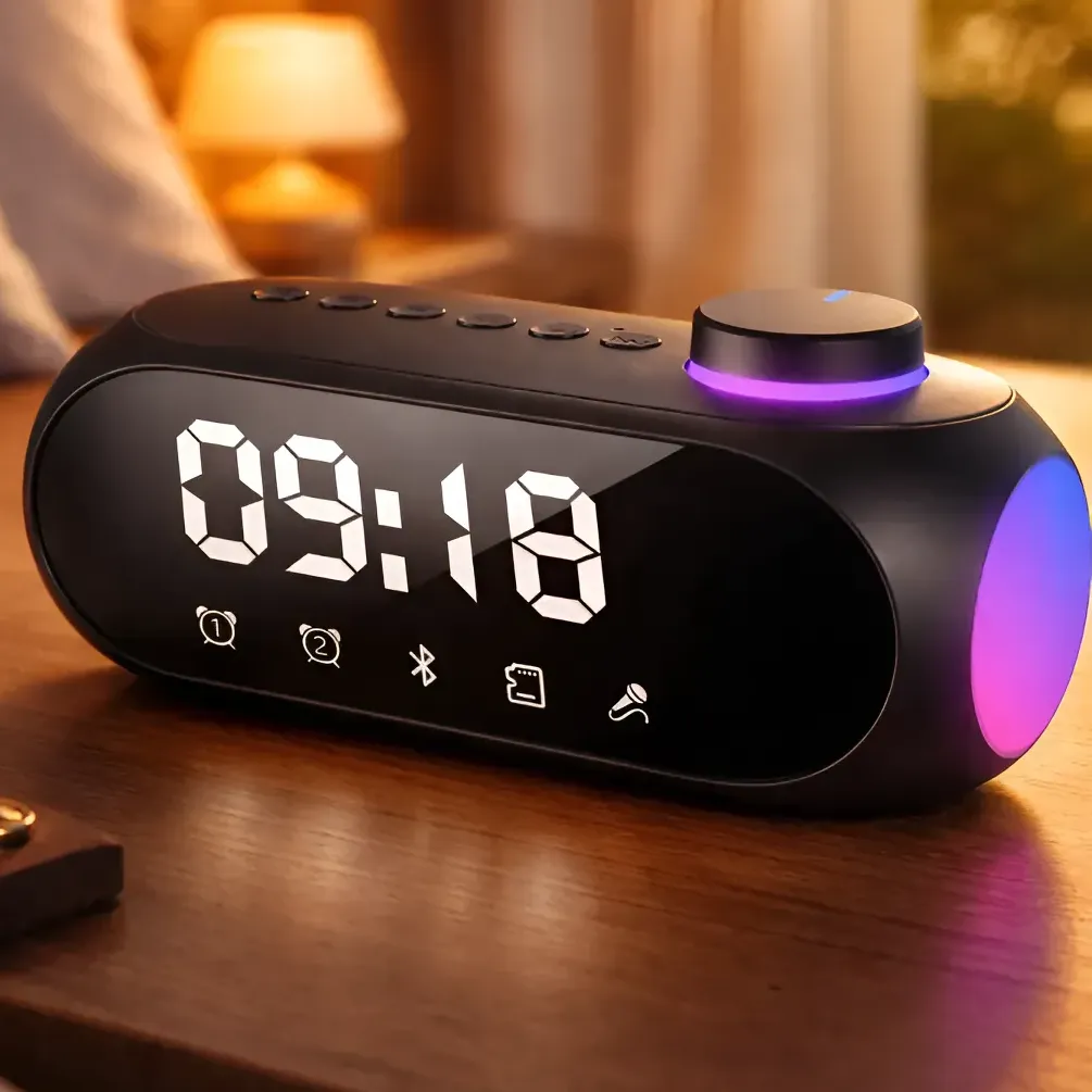 Caixinha De Som Bluetooth Portátil De 17 Cm Pequena Original