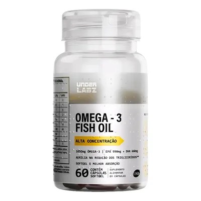Ômega 3 Fish Oil Ifos Epa 990mg Dha 660mg 60 Cápsulas