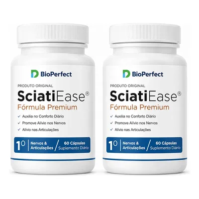 2 Sciatiease Original 60 Cápsulas - Loja Oficial Sciati Ease