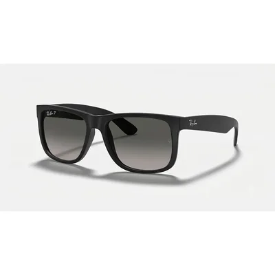 Óculos De Sol Ray-ban Justin Rb4165 Preto Degradê Polarizado
