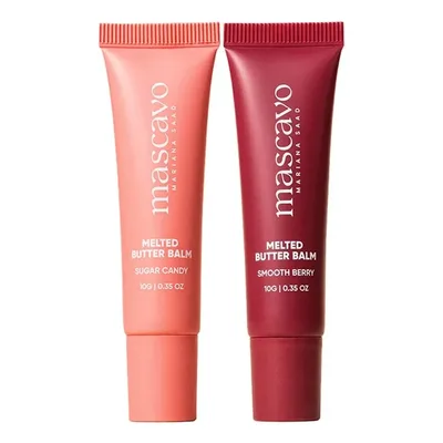 Kit Mascavo Lip Sugar Candy 10g+lip Balm Smooth Berry 10g