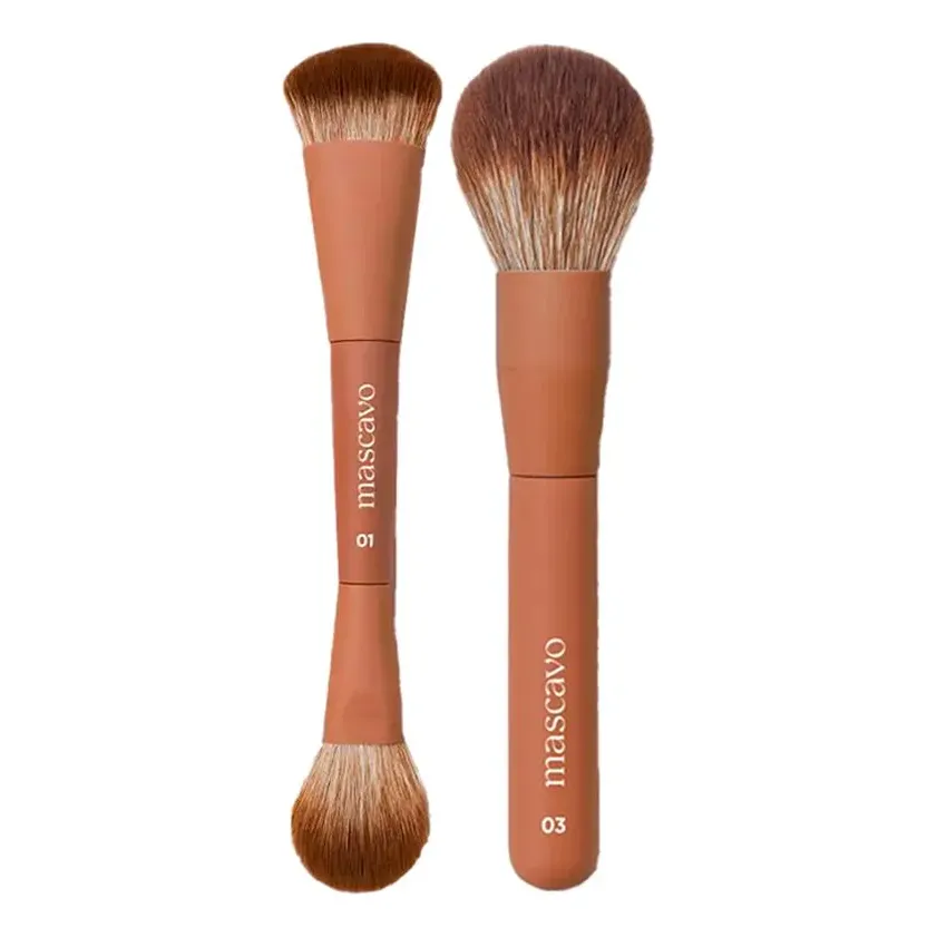 Kit Mascavo Pro Series Pincel De Maquiagem 01 + Pincel 03