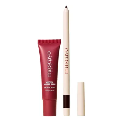 Kit Mascavo Lip Smooth Berry+lapiseira Labial Hot Chocolate