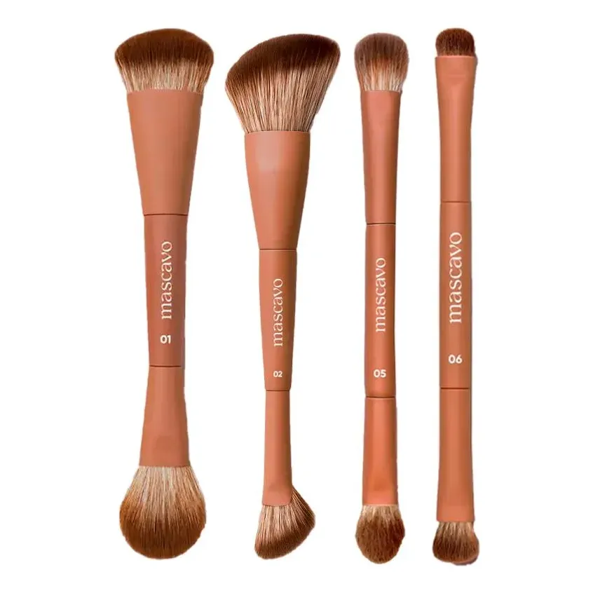 Kit Mascavo Pro Series Pincel De Maquiagem 4 Pincéis