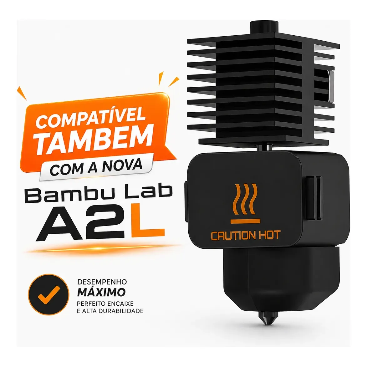 Hotend Bambu Lab Compatível A1 Impressora 3d- Peça Reposição