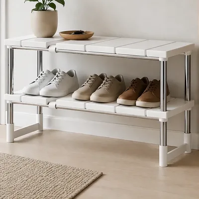 Prateleira Cozinha Retrátil Embaixo Pia Organizador Sapatos