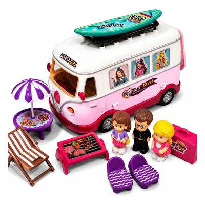 Veículo Infantil Camper Dos Sonhos Faz De Conta Trailer