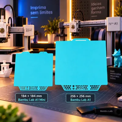 Mesa Fria Placa Biqu Impressora 3d Para Bambu Lab A1 A1 Mini