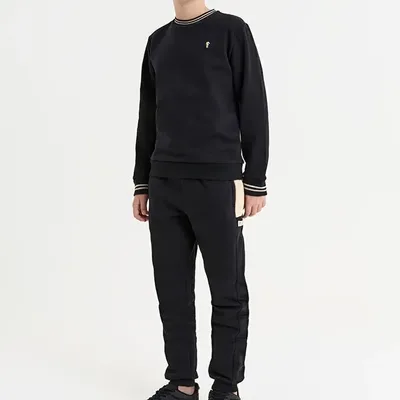 Conjunto Juvenil Blusão E Calça Moletom Felpado Onda Marinha