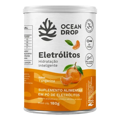Eletrólitos Ocean Drop Sódio Potássio Fósforo Magnésio