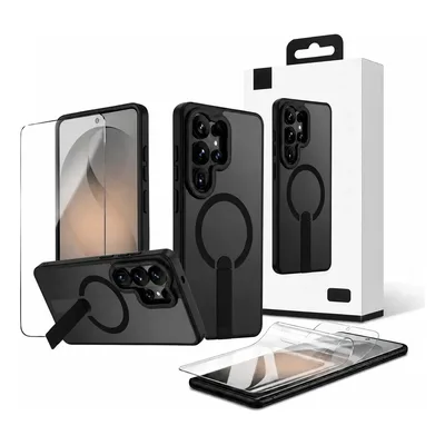 Capa Para Galaxy S26 Ultra Anti Impacto Com Suporte Retrátil