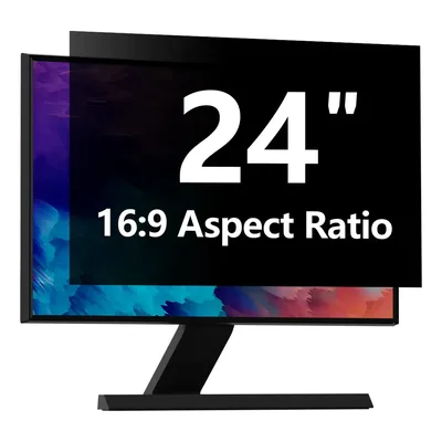Filtro De Privacidade Para Monitor 24'' 16:9 Anti-reflexo