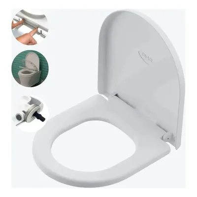 Assento Soft Close P/ Celite Riviera Smart Roca Nexo Blukit