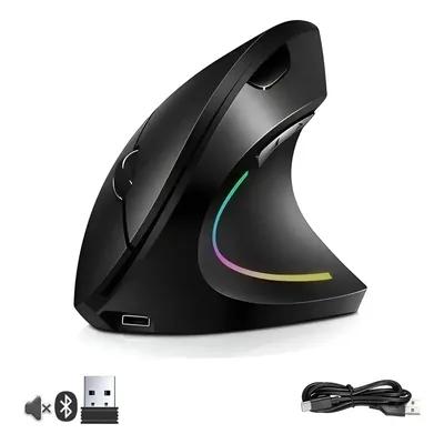 Mouse Sem Fio Bluetooth Recarregável Gamer