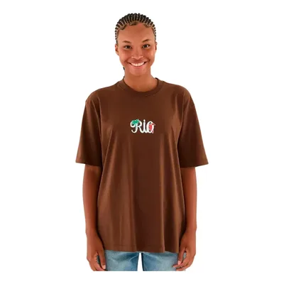 Tshirt Farm Rio Ipanema Silk Rio Marrom