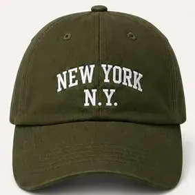Boné New York Ny Aba Curva Bordado Algodão Ajustável Premium