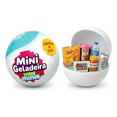 Bola Surpresa Mini Brands Fill The Capsula Coleção Miniatura