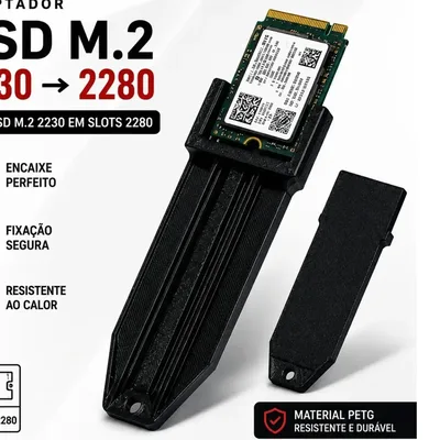 Adaptador Ssd Nvme M.2 2230 Para 2280 Computador Notebook