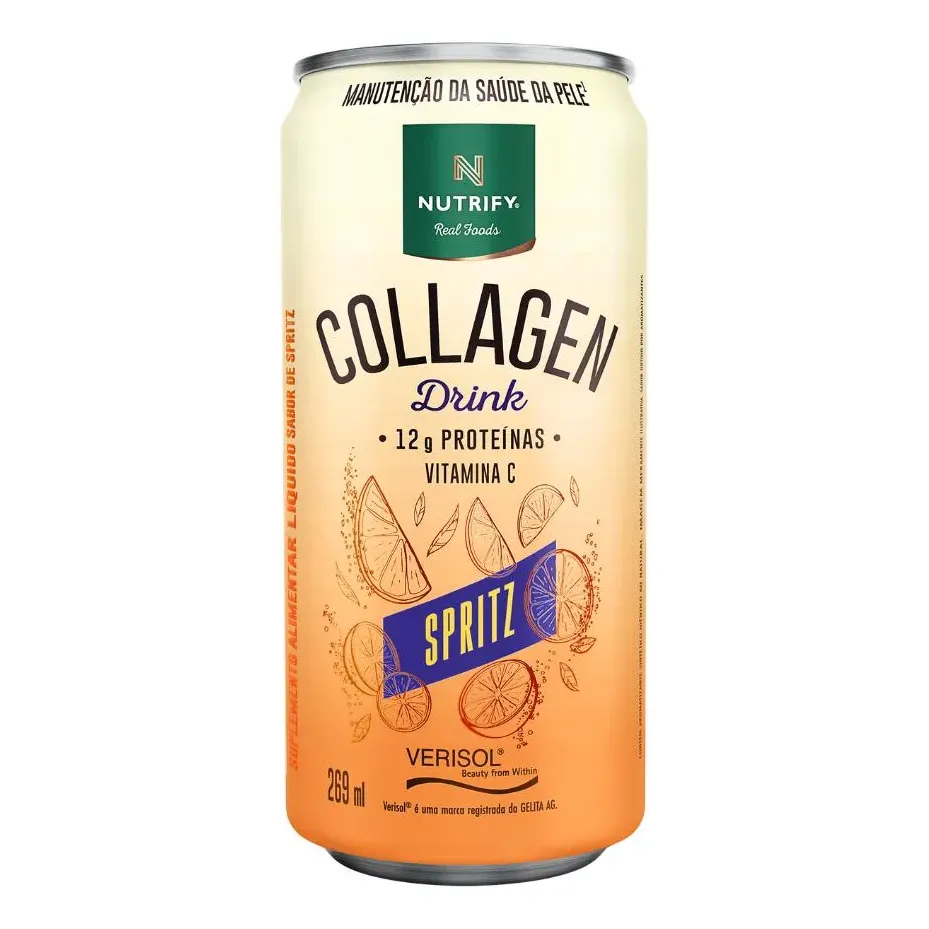 Colágeno Hidrolisado Collagen Drink 6 Unidades Nutrify 269ml