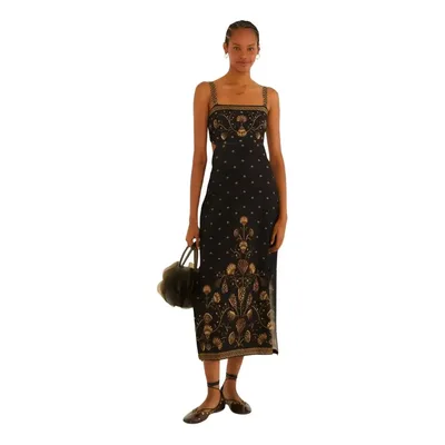 Vestido Midi Farm Rio Sonho De Concha