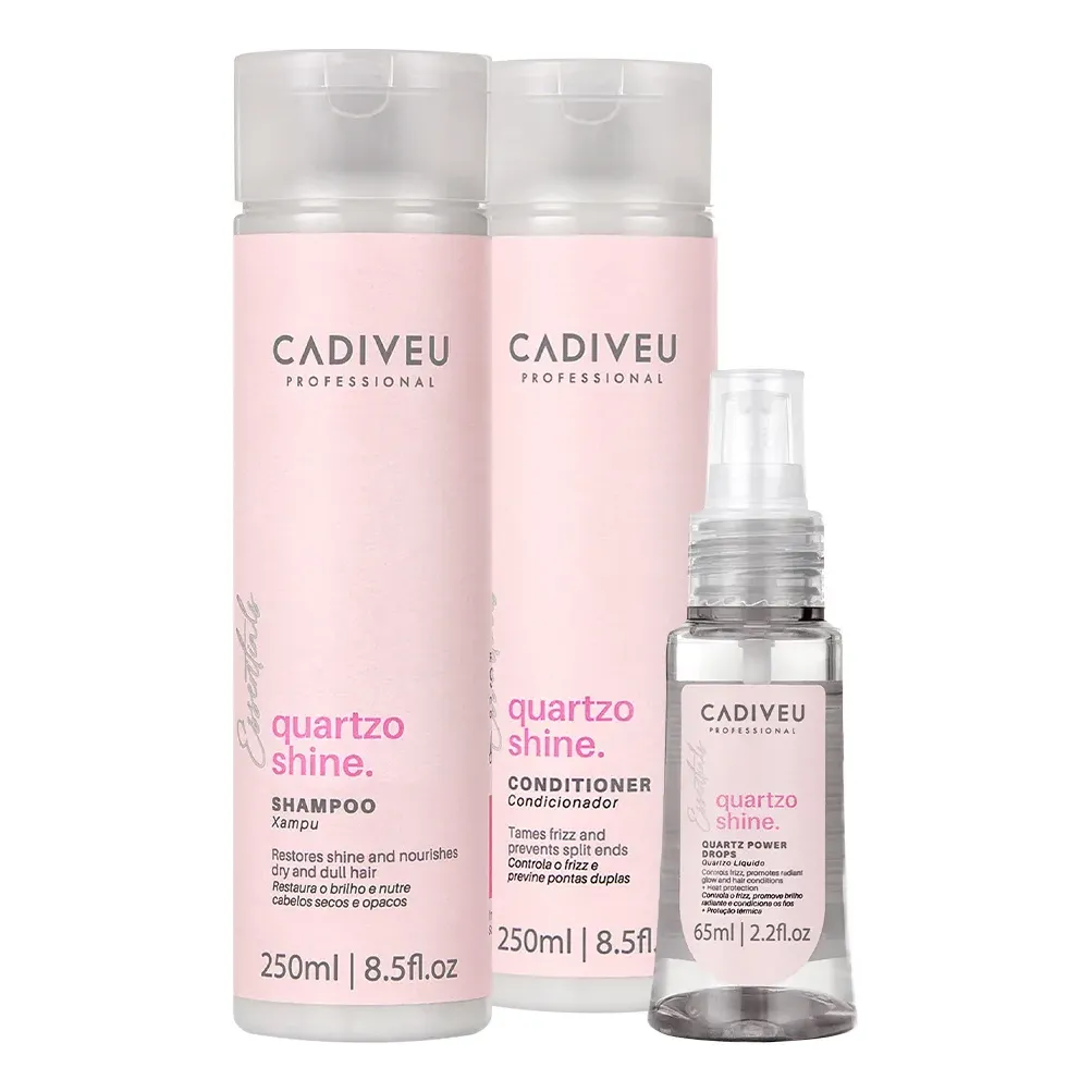 Cadiveu Professional Kit Quartzo Shine (3 Produtos)