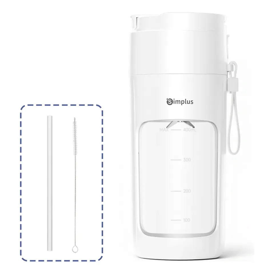 Simplus Liquidificador Portátil 400ml 12 Lâminas Usb