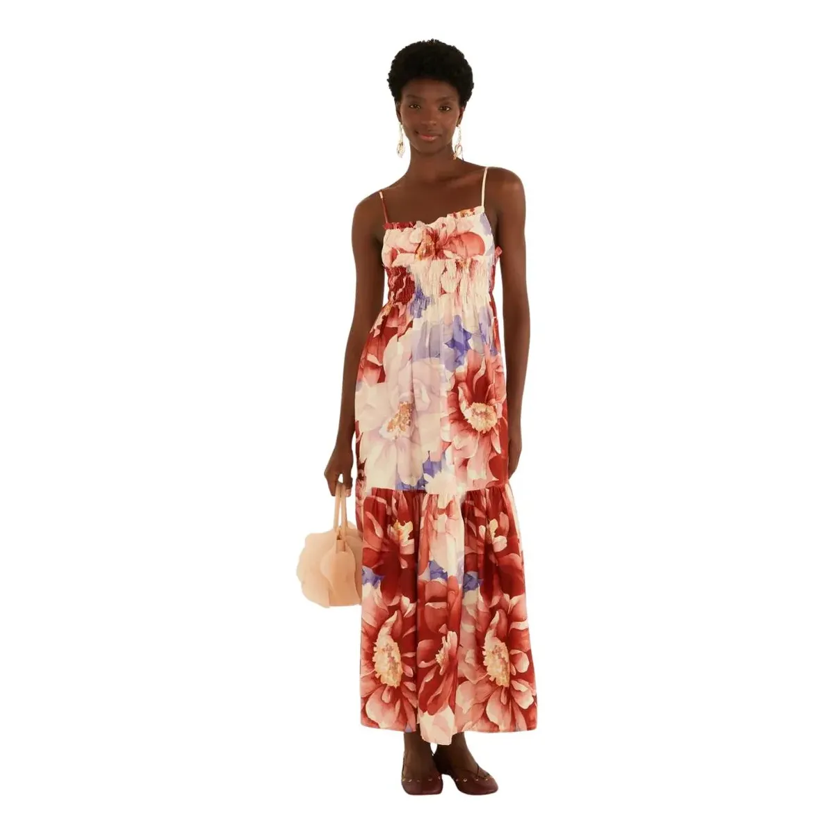 Vestido Cropped Farm Rio Floral Doce