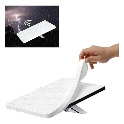 Capa Starlink Mini Silicone Reforçada Sem Perda Sinal Branco
