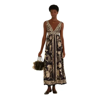 Vestido Farm Rio Cropped Jardim De Cordel
