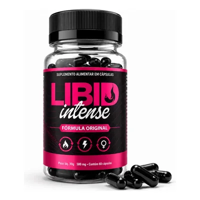 Kit Libid Intense Original Potencializador E Mais Disposição