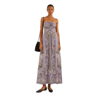 Vestido Farm Rio Longo Flor Do Deserto