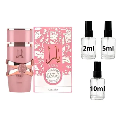Decant Yara Elixir Lattafa 2ml 5ml 10ml Perfume Árabe Feminino