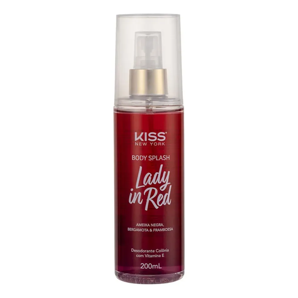 Body Splash - Kiss New York Classics Collection Lady In Red