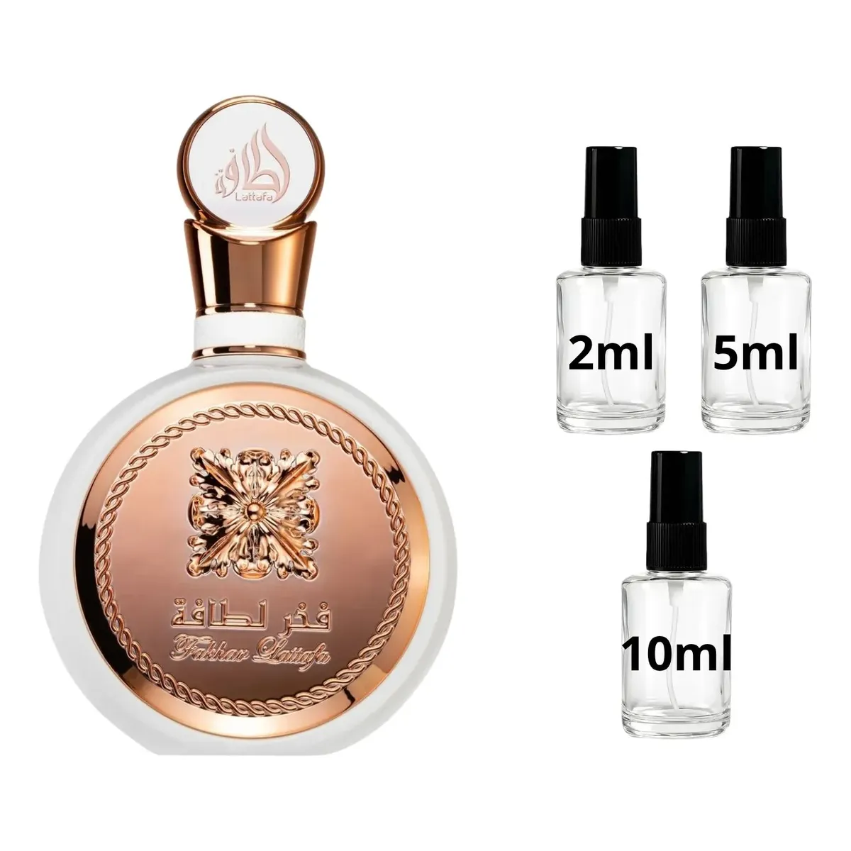 Perfume Fakhar Rose Lattafa Decant Até 10ml Árabe Feminino
