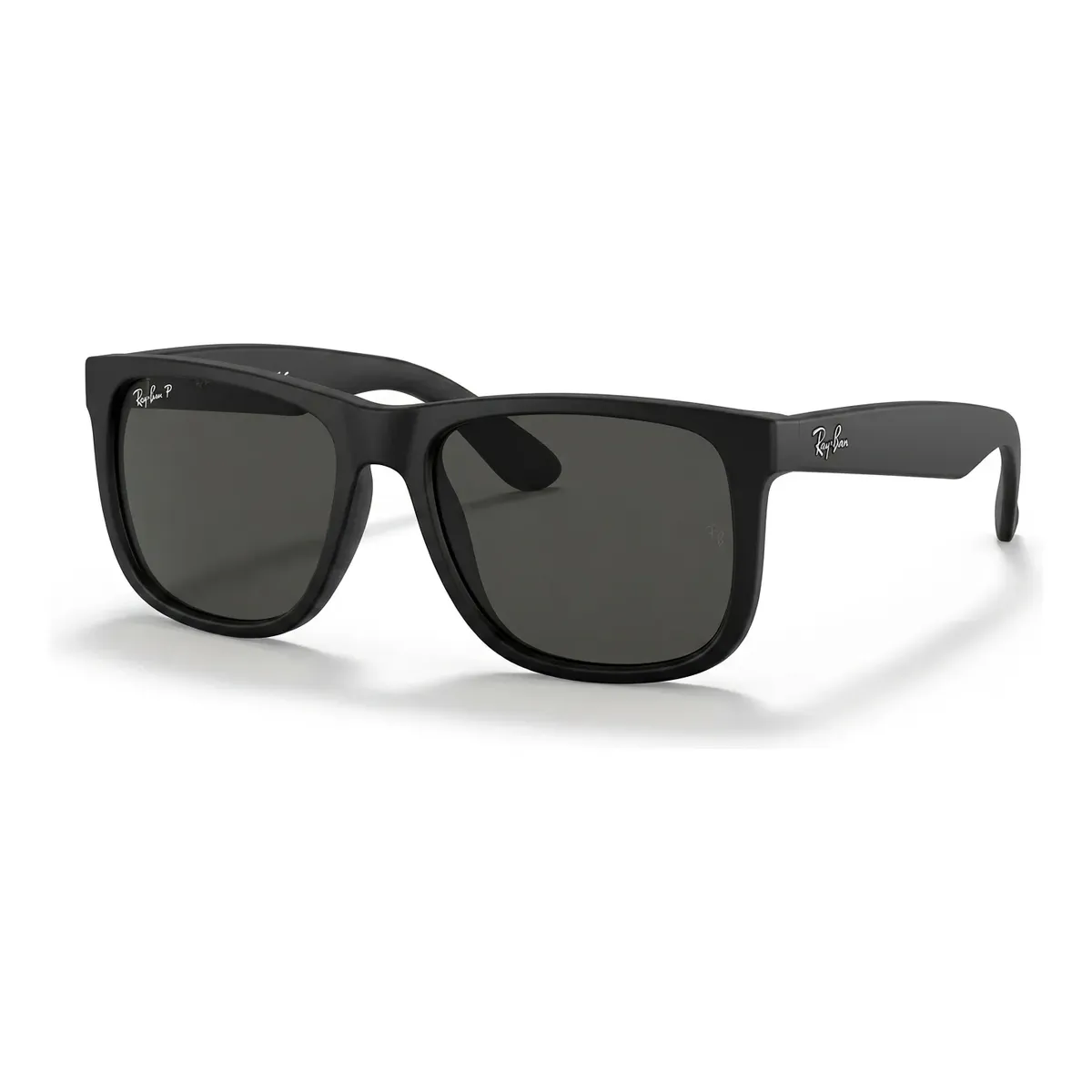 Óculos De Sol Ray-ban Justin Rb4165l 622/71 Preto Polarizado
