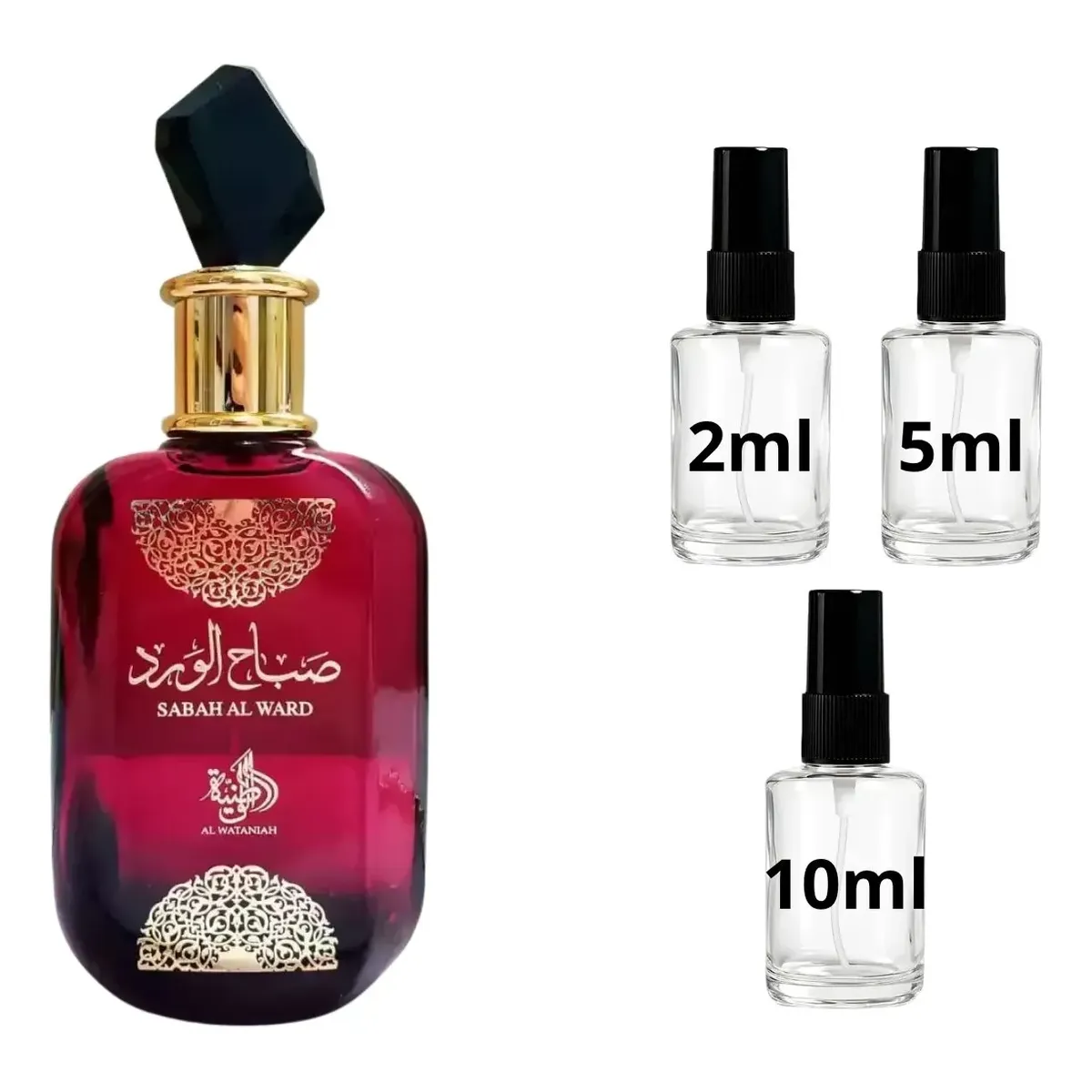 Sabah Al Ward Perfume Árabe Feminino Decant Original