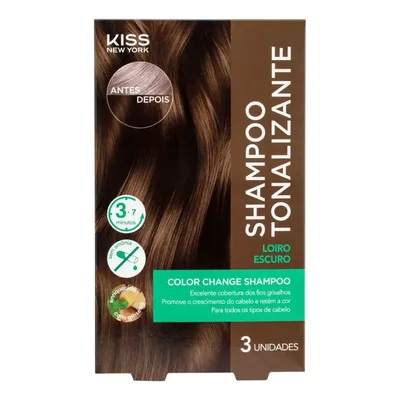 Shampoo Tonalizante - Kiss New York - Color Change 90ml