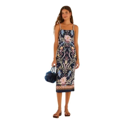 Vestido Farm Rio Midi Leveza Romantica