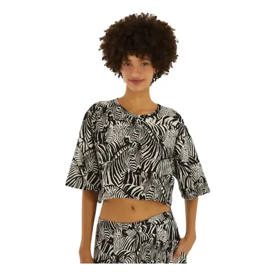 T-shirt Farm Rio Cropped Danca De Zebra